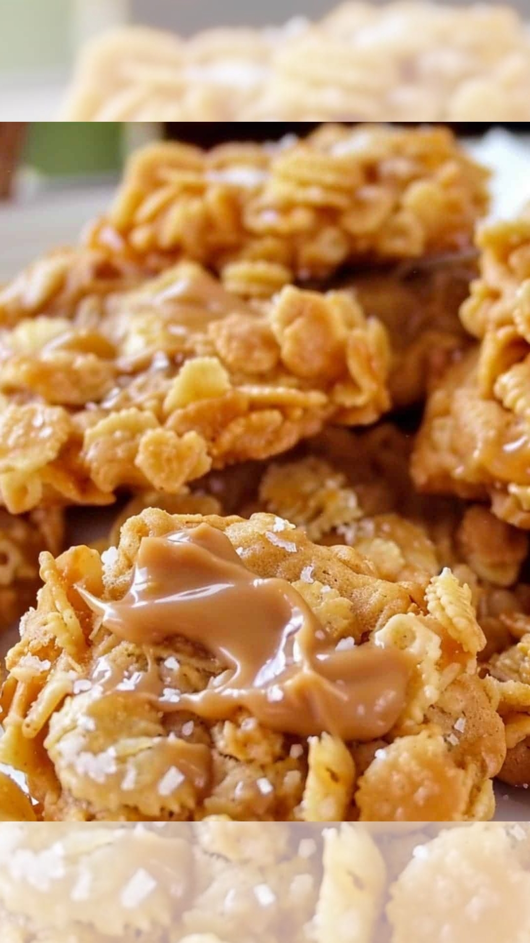 Cornflake Peanut Butter Cookies