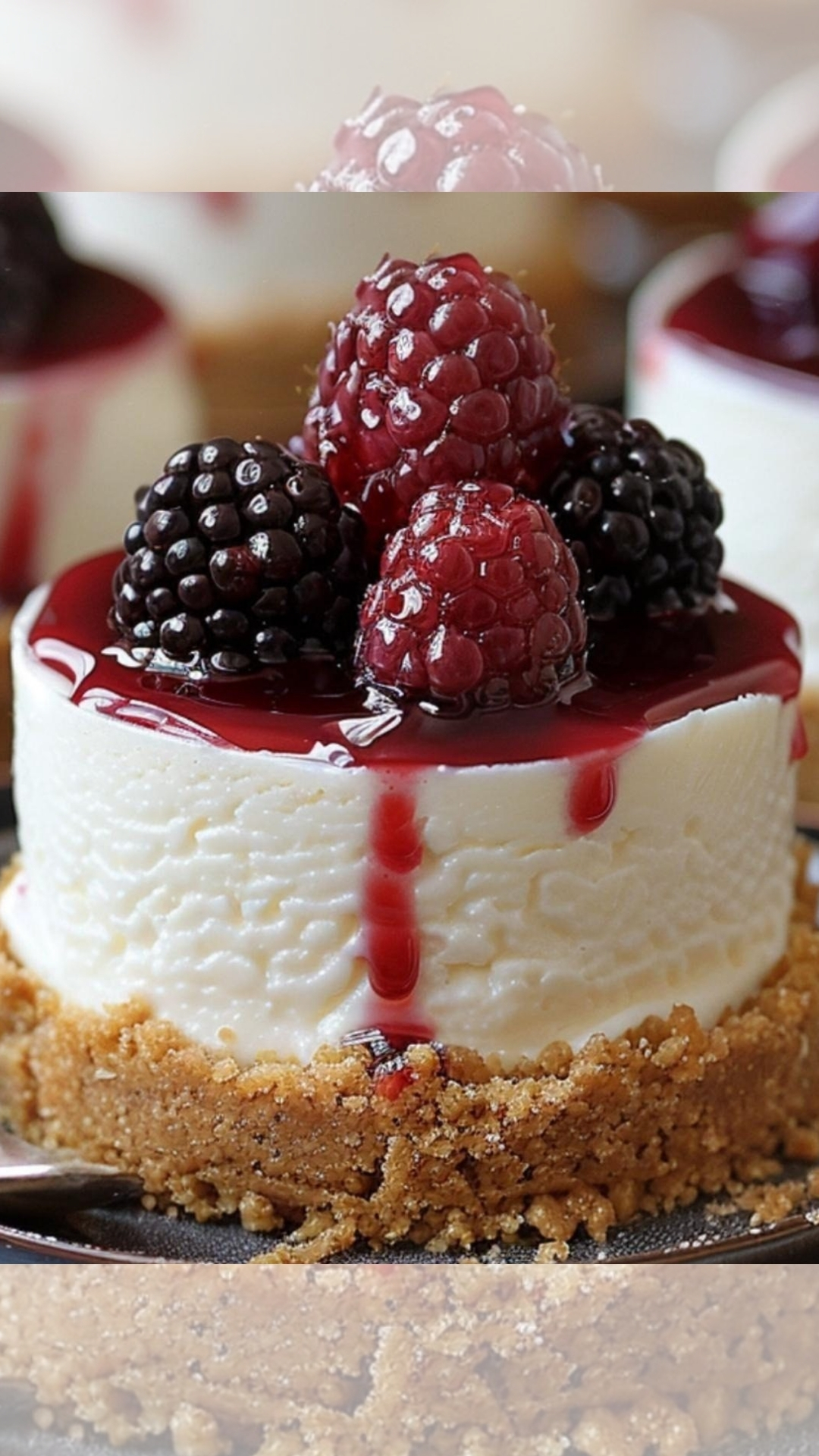 No-Bake Mini Cheesecakes