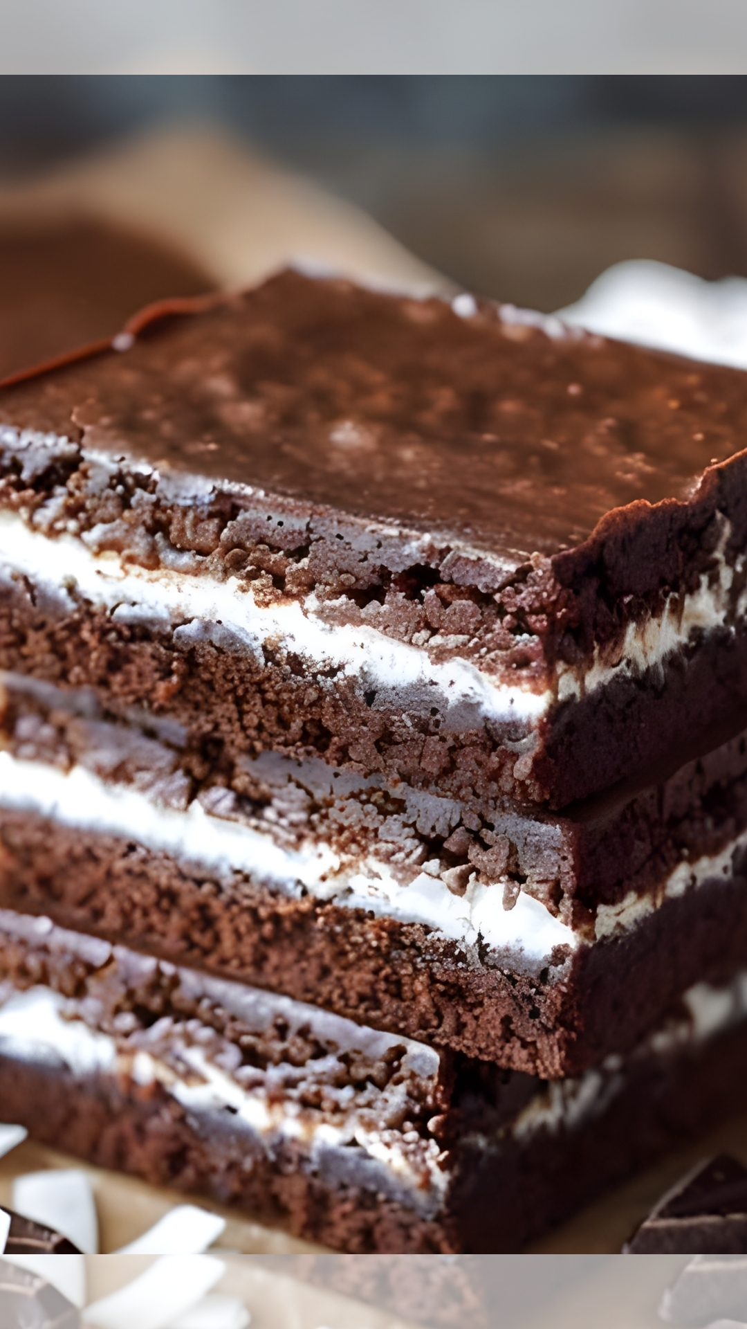 Chocolate and Coconut Cake