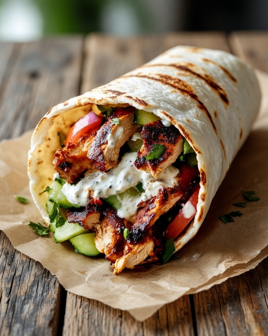 Greek Chicken Gyro