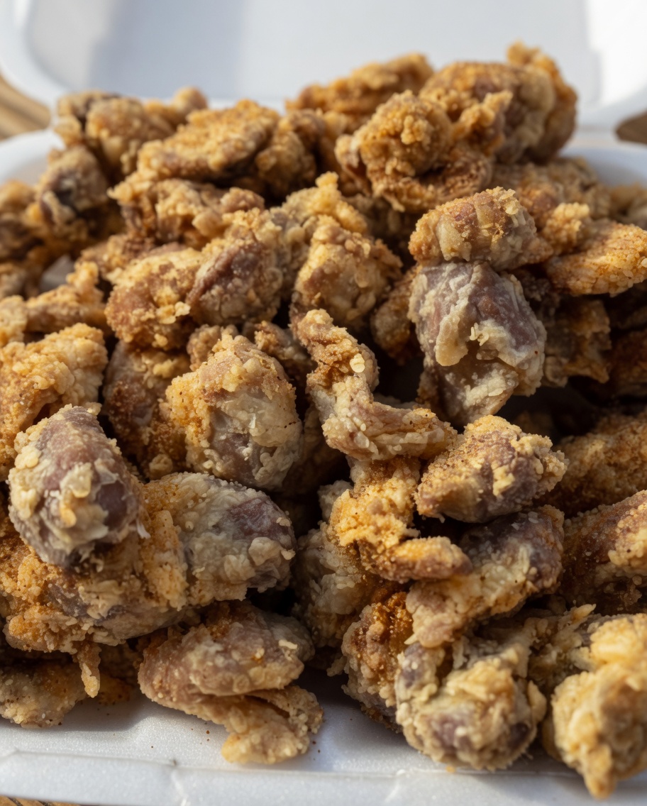 Fried Chicken Gizzards
