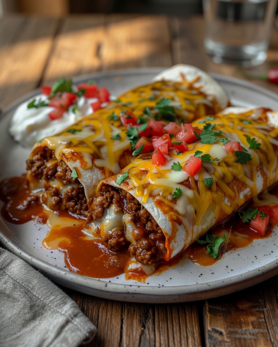 Saucy Wet Burritos
