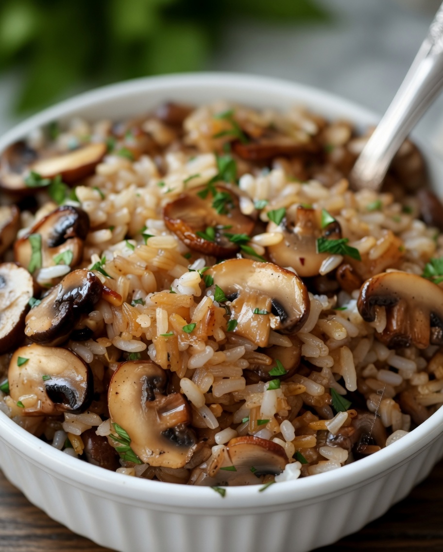 Mushroom Rice