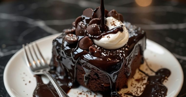 Hot Fudge Chocolate Pudding Cake