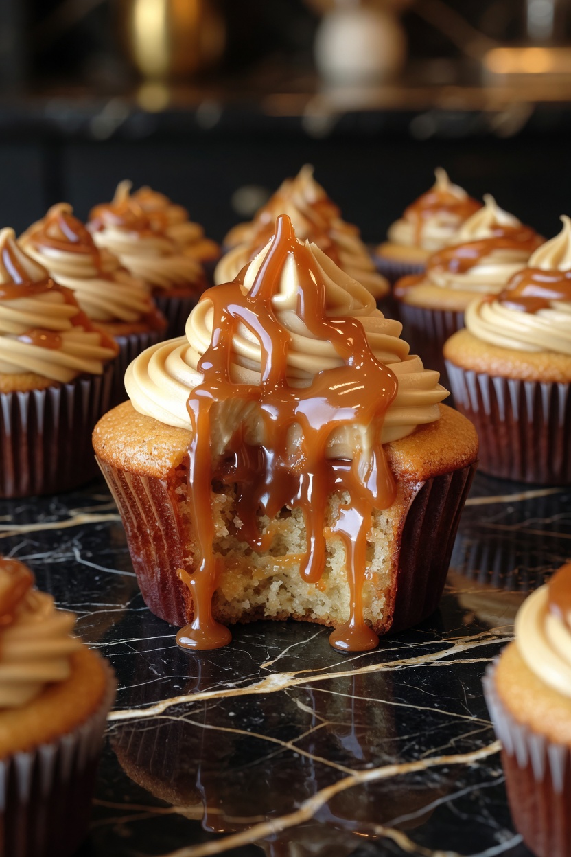 Salted Caramel Cupcakes