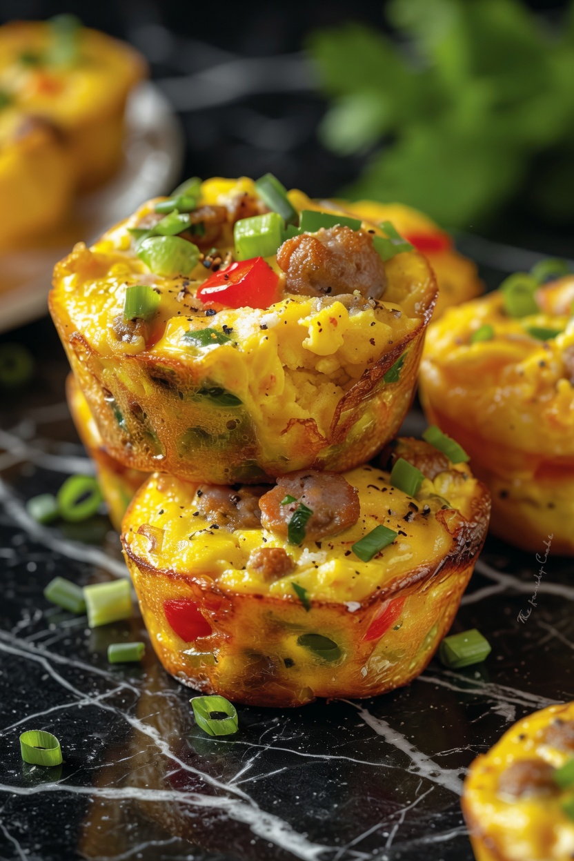 Scrambled Egg Muffins