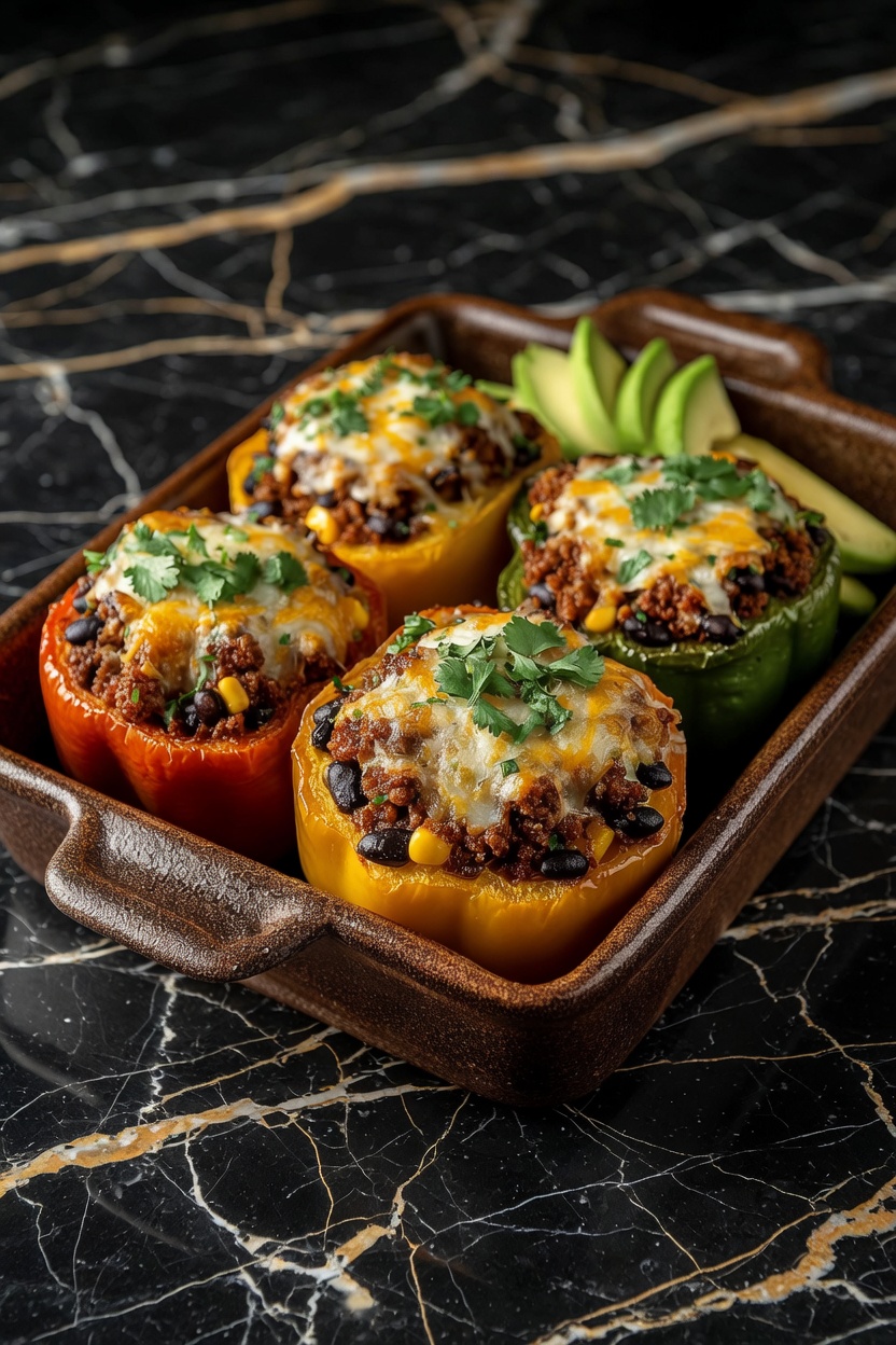 Taco Stuffed Bell Peppers