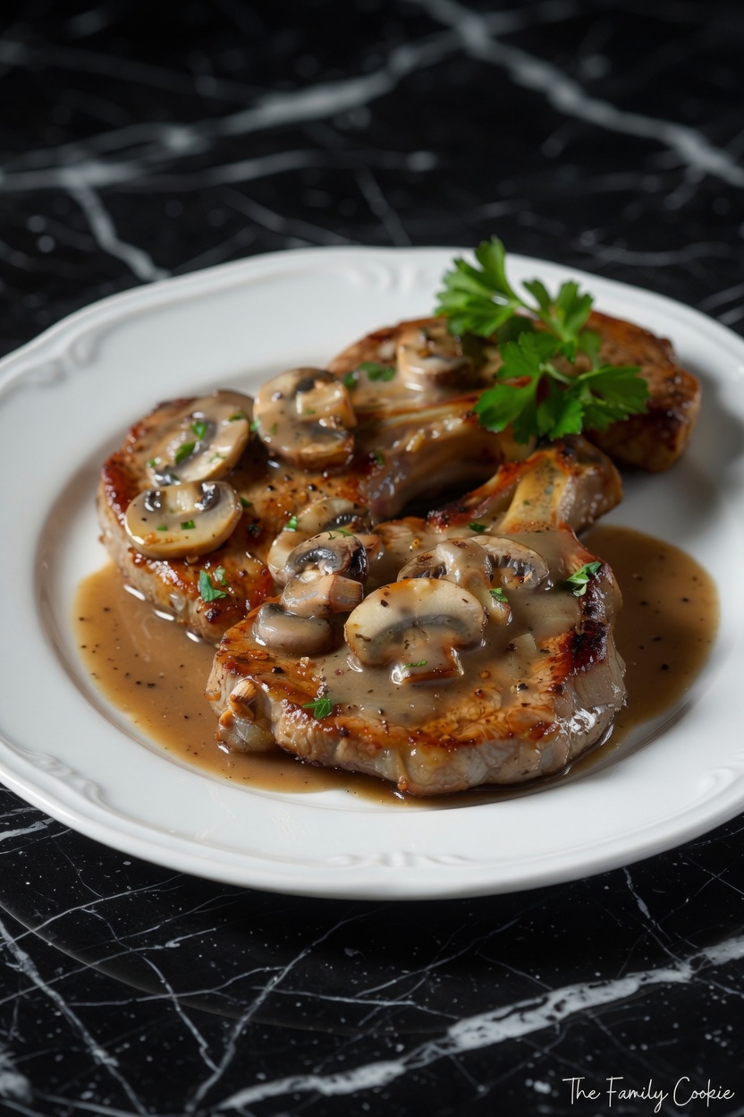 Mushroom Pork Chops