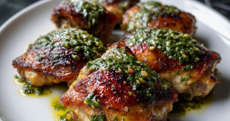 Easy Chimichurri Chicken