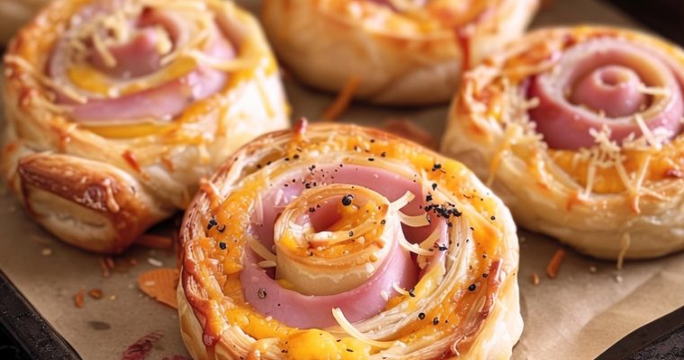 Ham and Cheese Pinwheels