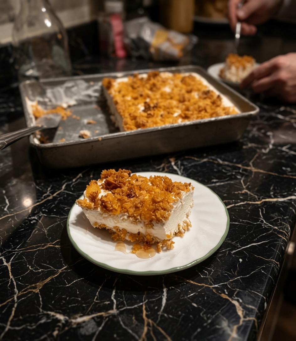 No-Bake Pineapple Dream Dessert