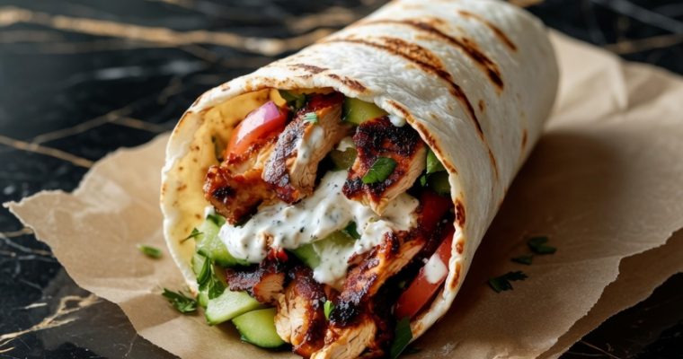 Greek Chicken Gyro