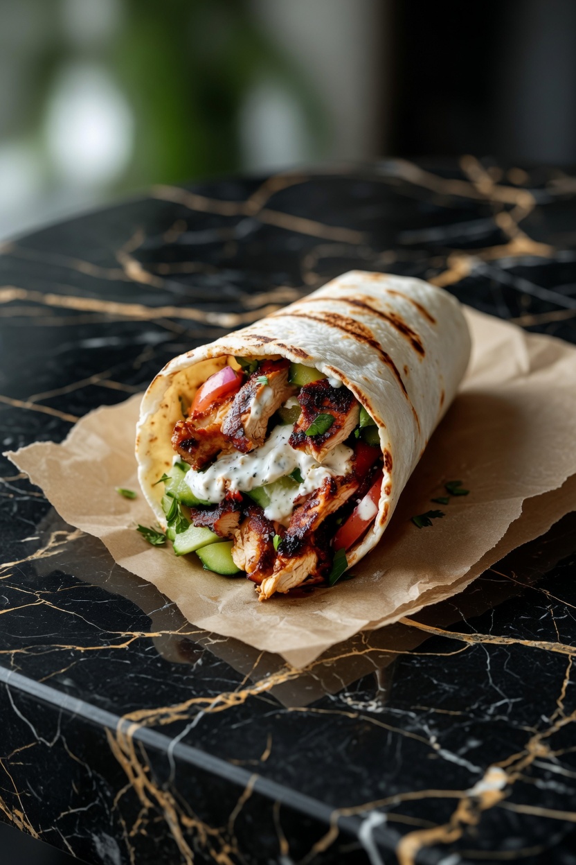 Greek Chicken Gyro