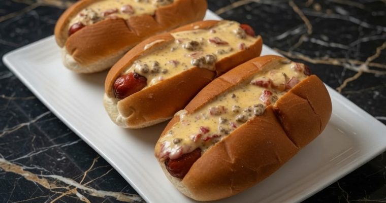 CHEESY ROTEL DOGS
