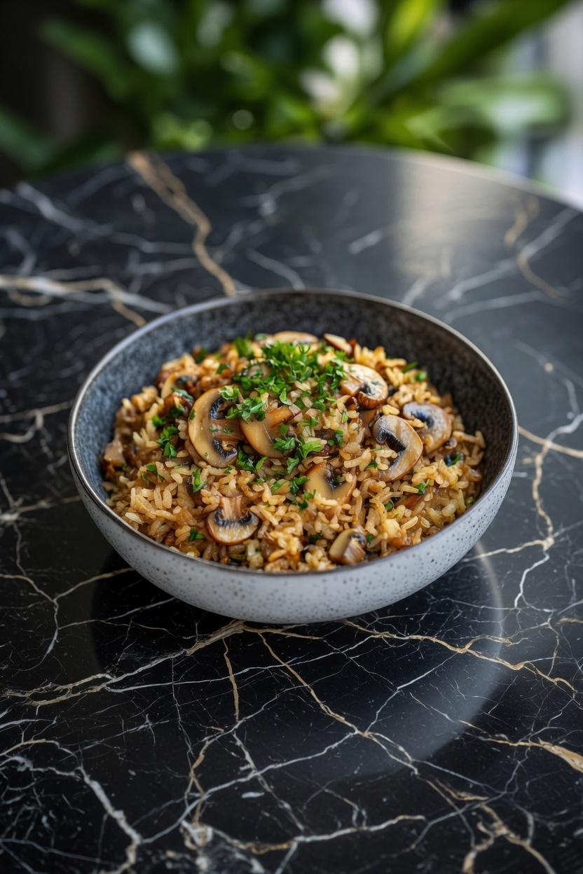 Mushroom Rice