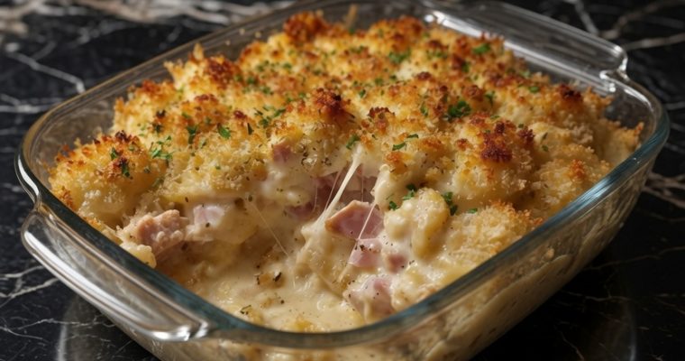CHICKEN CORDON BLEU CASSEROLE