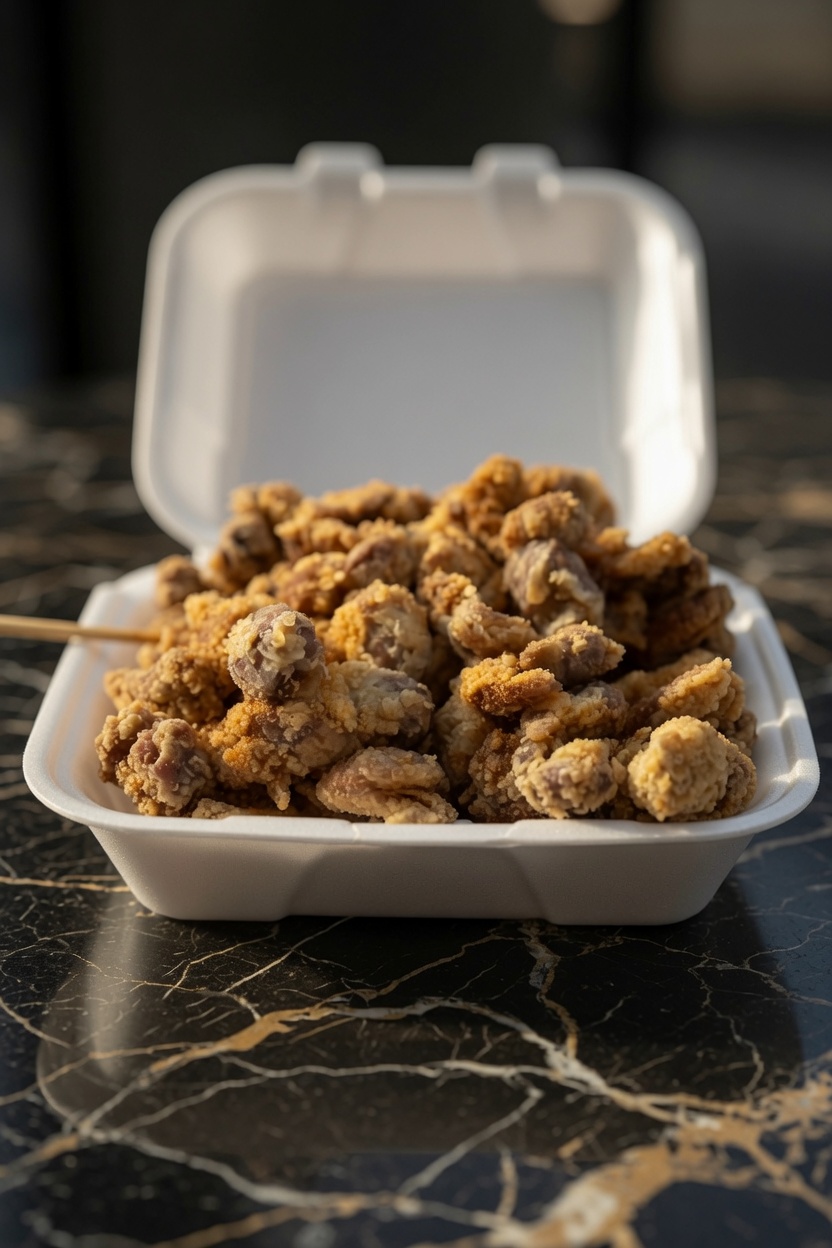 Fried Chicken Gizzards
