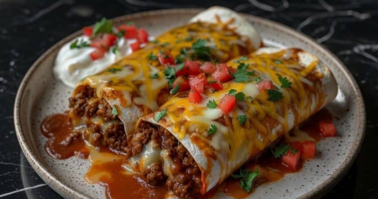 Saucy Wet Burritos