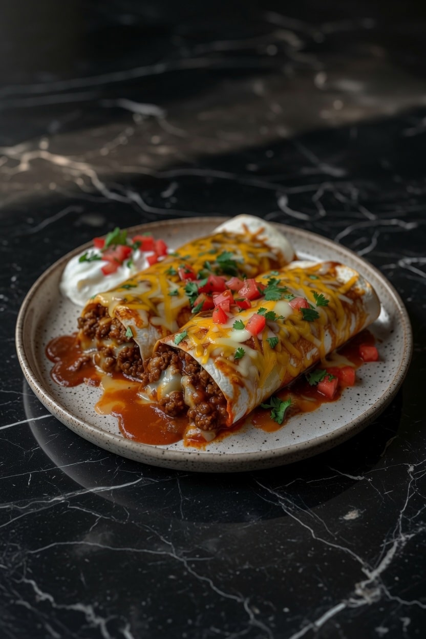 Saucy Wet Burritos