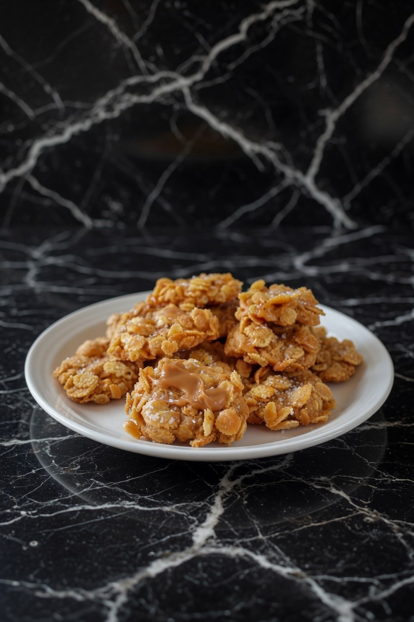 Cornflake Peanut Butter Cookies