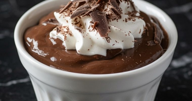 Homemade Chocolate Pudding