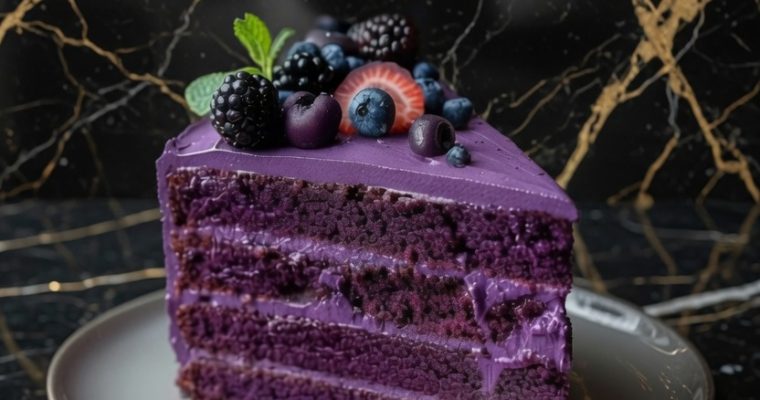 Purple Velvet Cake