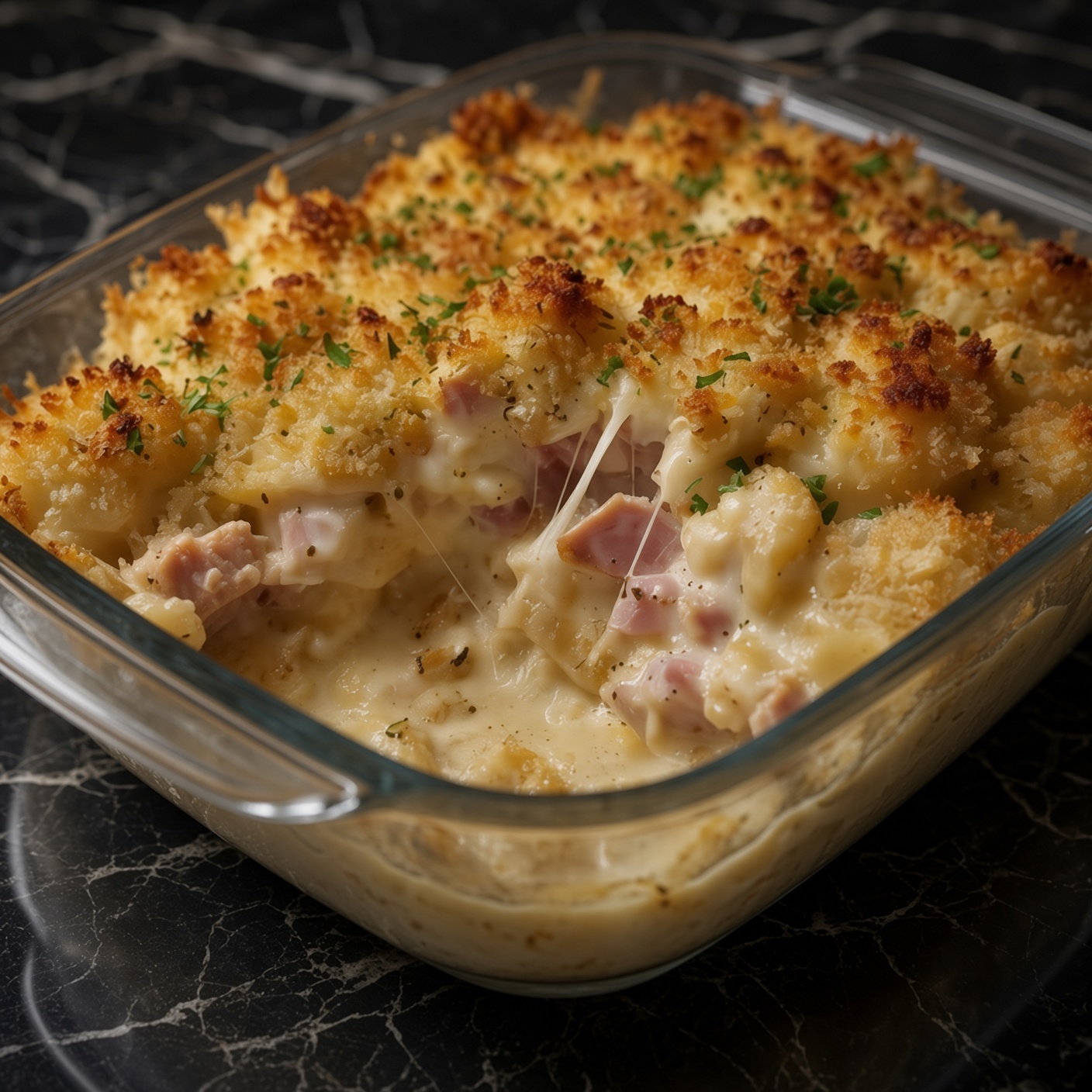 CHICKEN CORDON BLEU CASSEROLE