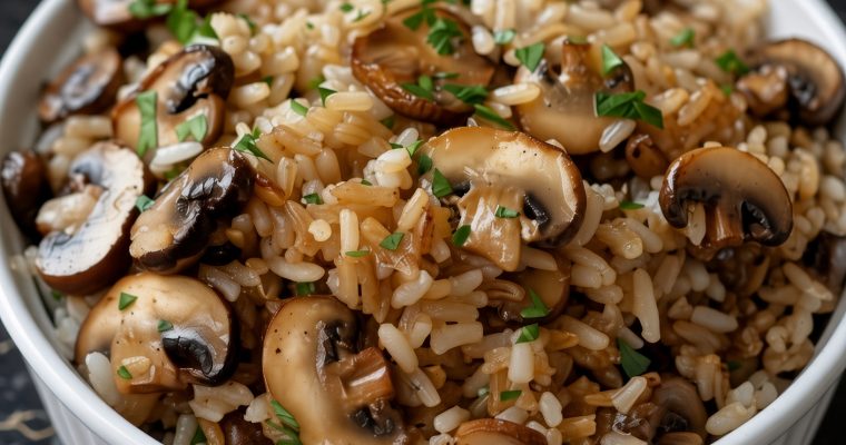 Mushroom Rice
