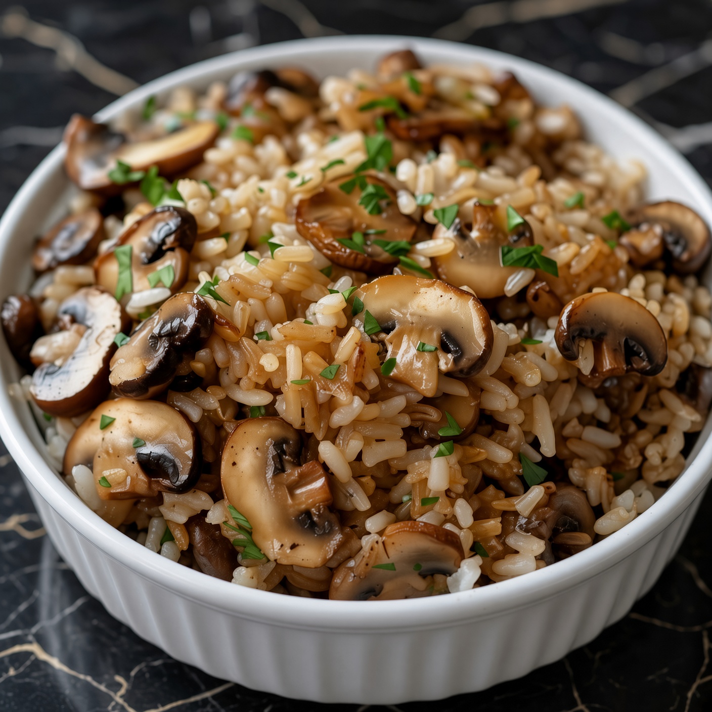 Mushroom Rice