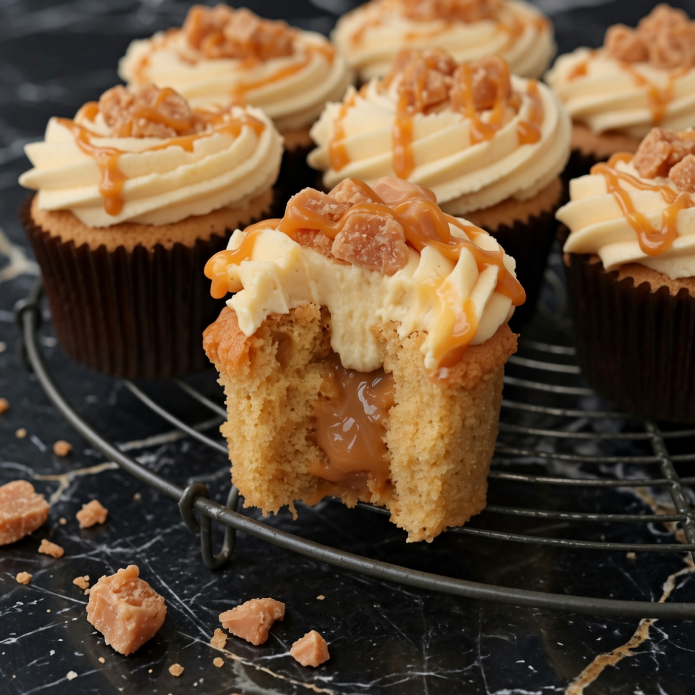 Salted Caramel Cupcakes