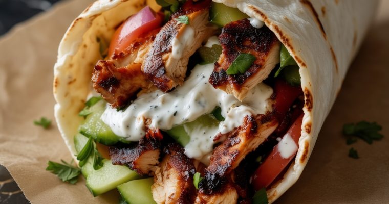 Greek Chicken Gyro