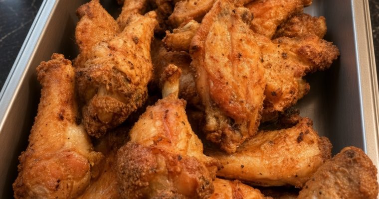 Crispy Baked Chicken Wings
