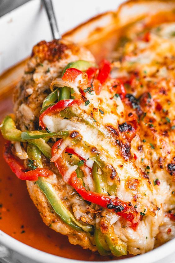 Fajita Chicken Breasts Casserole