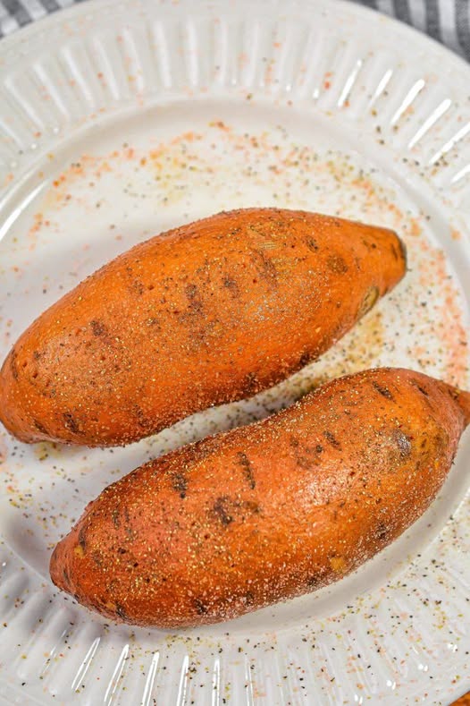 Sweet Potatoes in the Microwave