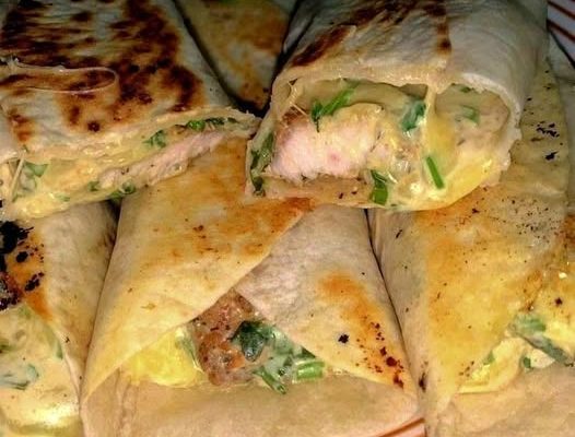 Ranch Chicken Wraps