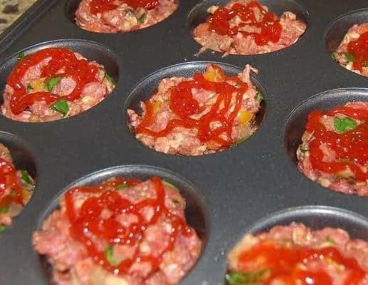 Mini Meatloaf Muffins