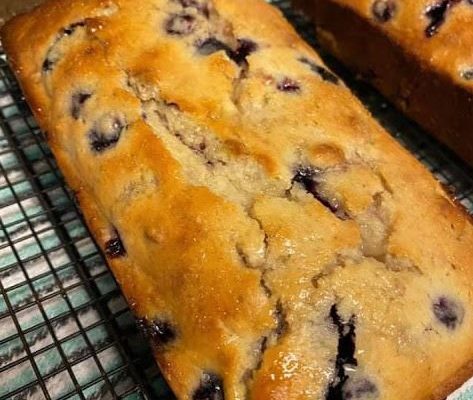 Lemon Blueberry Bread Loaf