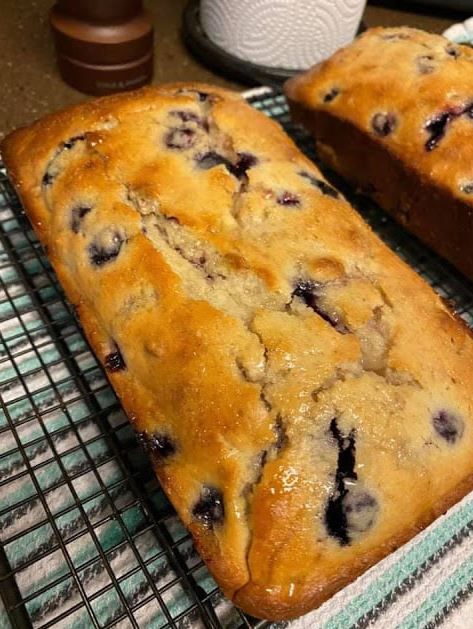 Lemon Blueberry Bread Loaf