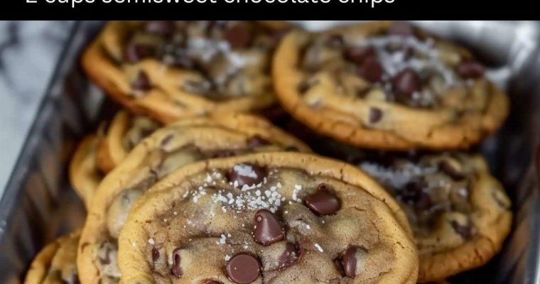 Chewy Chocolate Chip Cookies