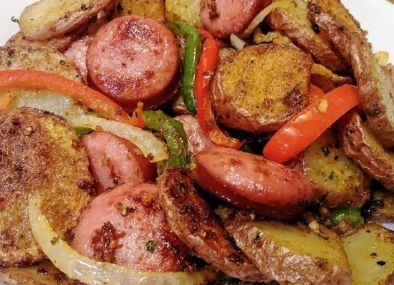 Smoked Sausage and Potato Skillet