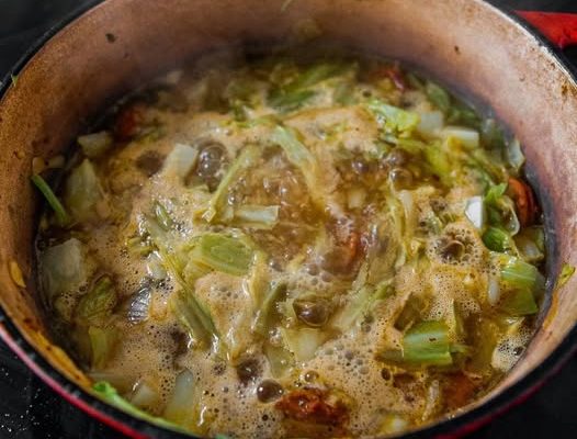 Polish Kielbasa & Cabbage Soup