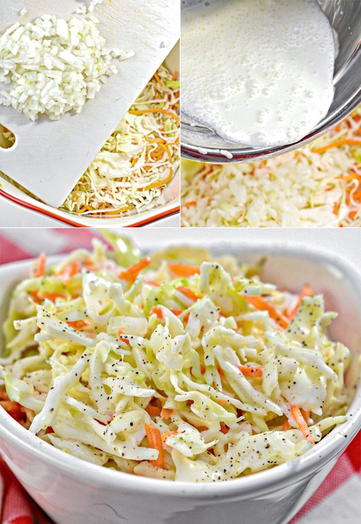 the Famous KFC Coleslaw