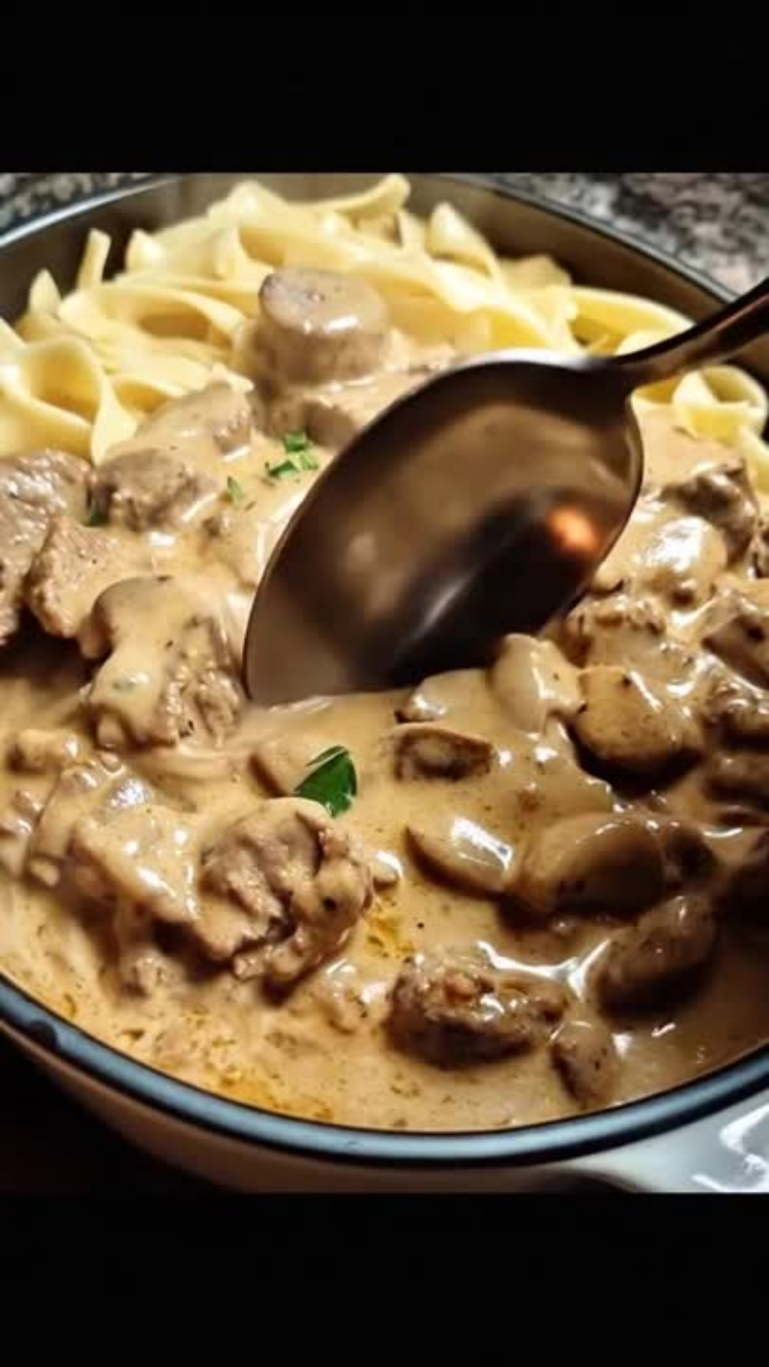 Beef Stroganoff Casserole