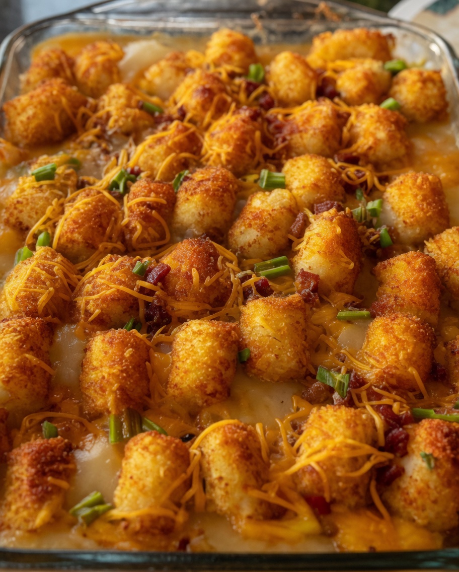 Victory Tater Tot Casserole