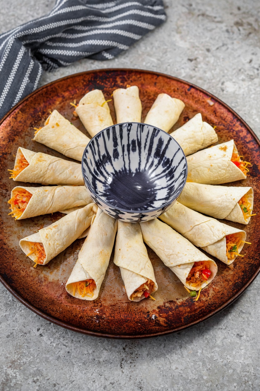 Blooming Quesadilla Ring