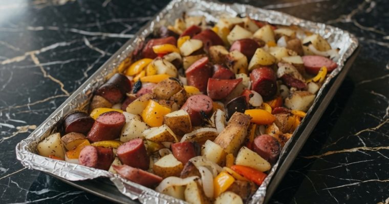 Oven Roasted Sausage and Potatoes