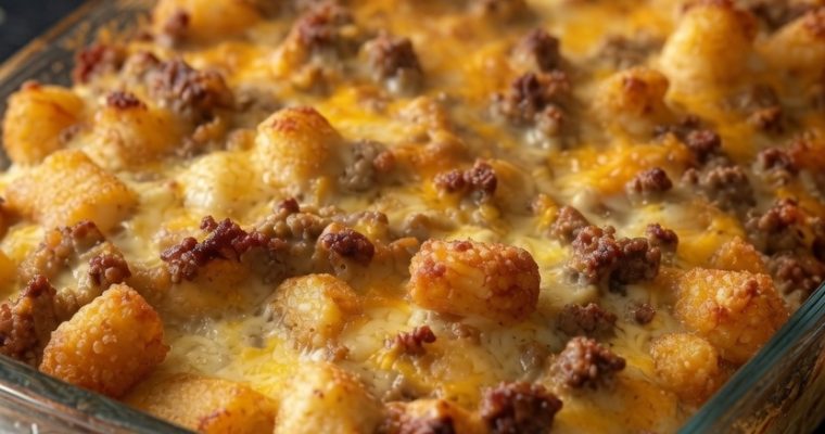 Victory Tater Tot Casserole