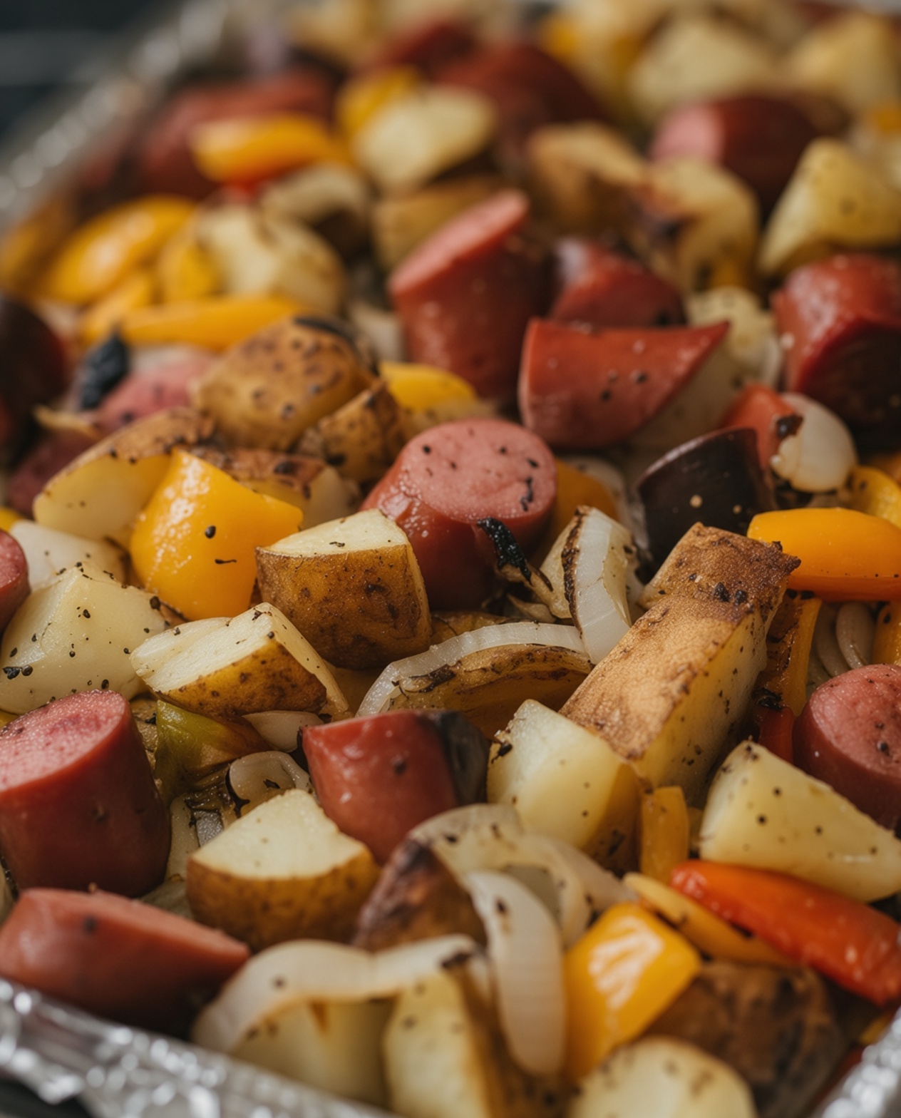 Oven Roasted Sausage and Potatoes