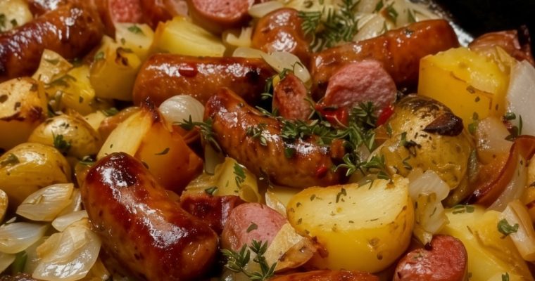 Smoked Sausage and Potato Skillet