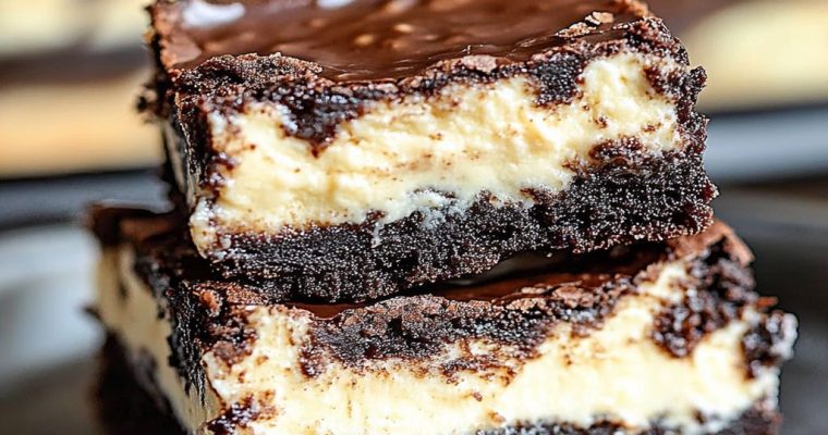 Cheesecake Brownies